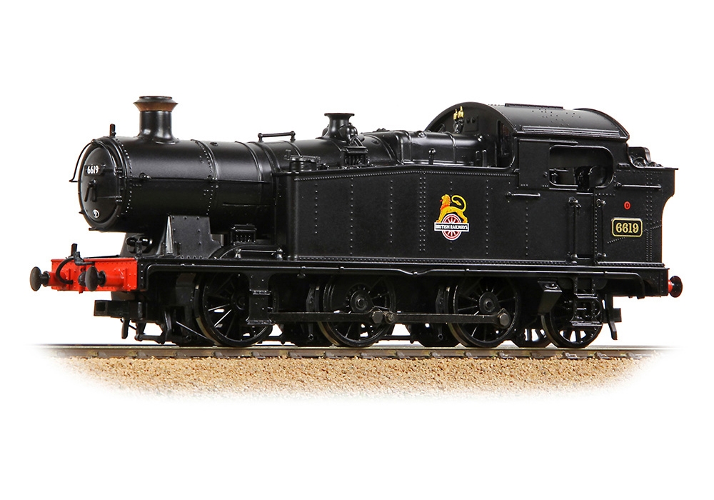 Bachmann Europe plc - GWR 56XX Tank 6619 BR Black (Early Emblem)